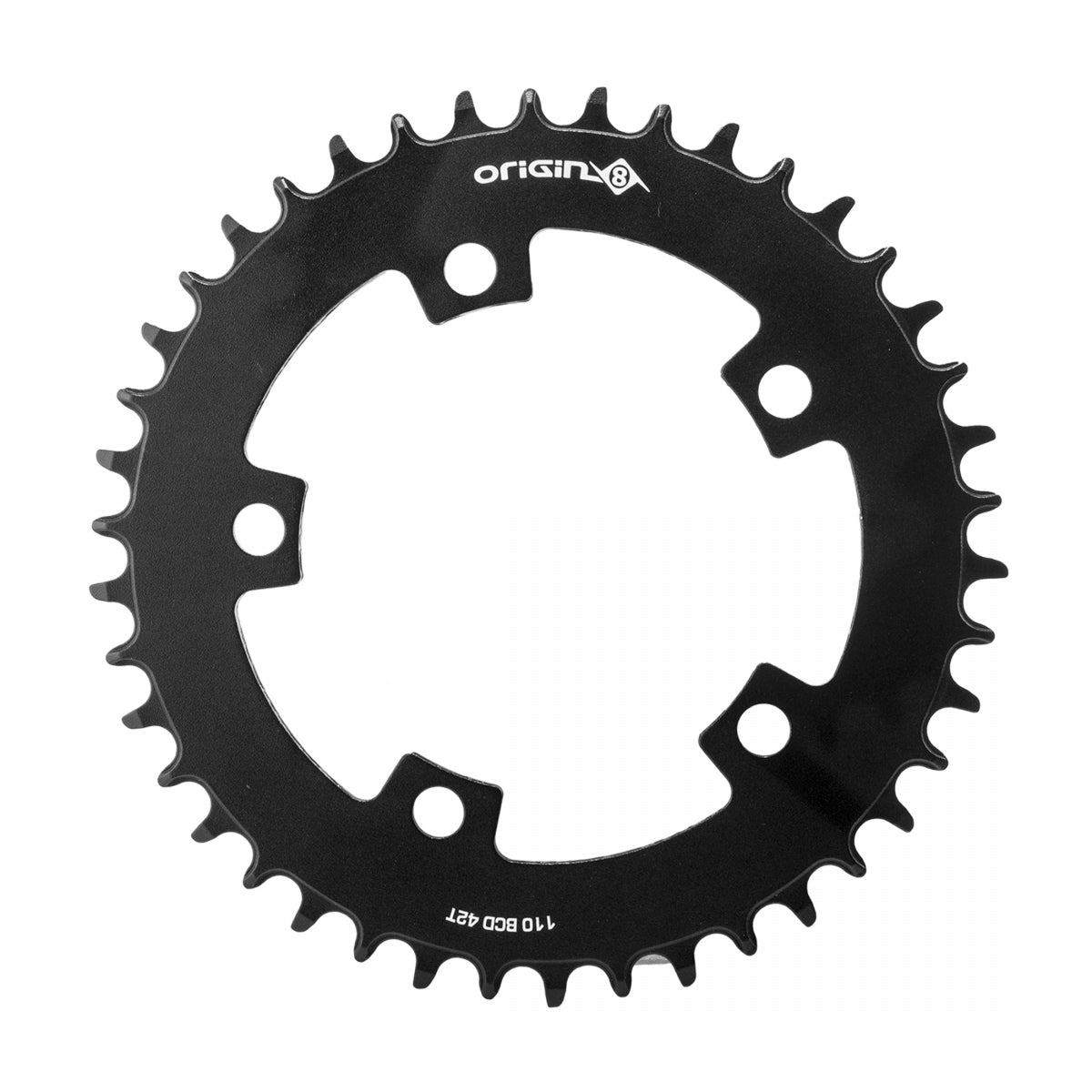 ORIGIN8 CHAINRING OR8 THRUSTER 110mm 42T 10/11s 5B BK - ORIGIN8