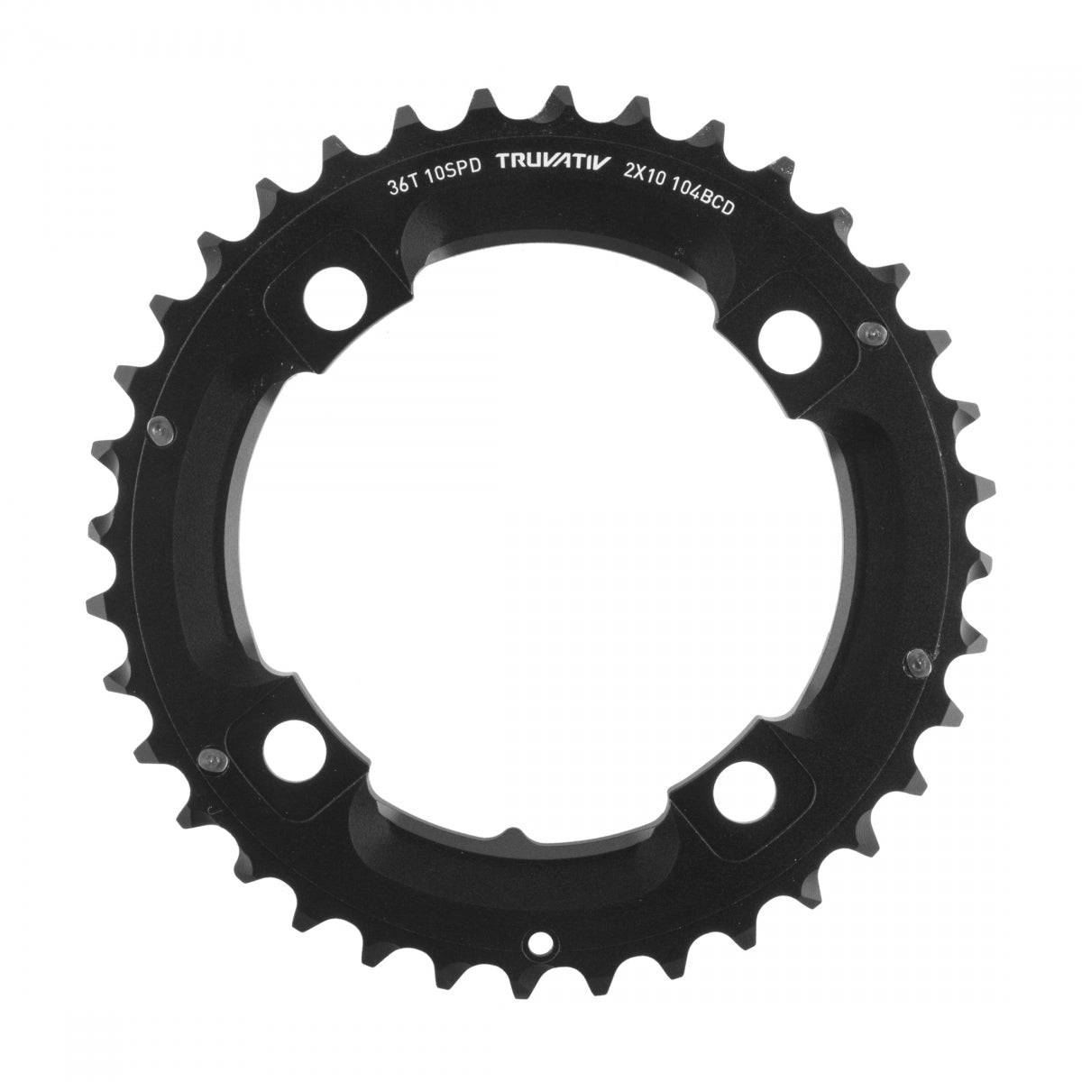 SRAM CHAINRING SRAM 36T 104mm 2x10 NO-PIN 36/22 ALY BK - SRAM