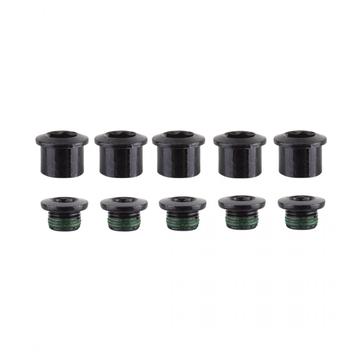 SRAM CHAINRING BOLT SET TV 5-ARM DBL ALY BK - SRAM