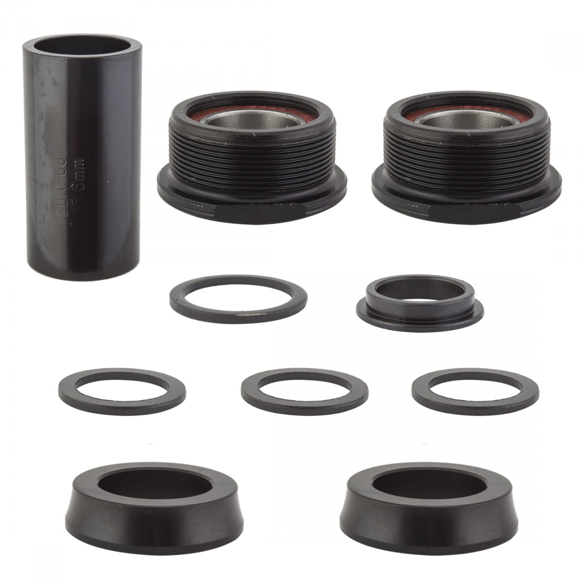 BLACK OPS BB SET BK-OPS EURO to 19mm w/BEARINGS BK - BLACK OPS