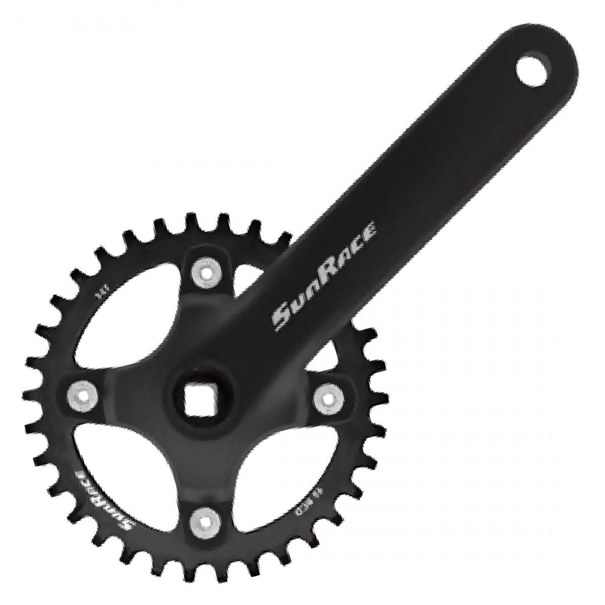 SUNRACE CRANKSET SUNRACE FCM80U 175x32 SQ BK - SUNRACE