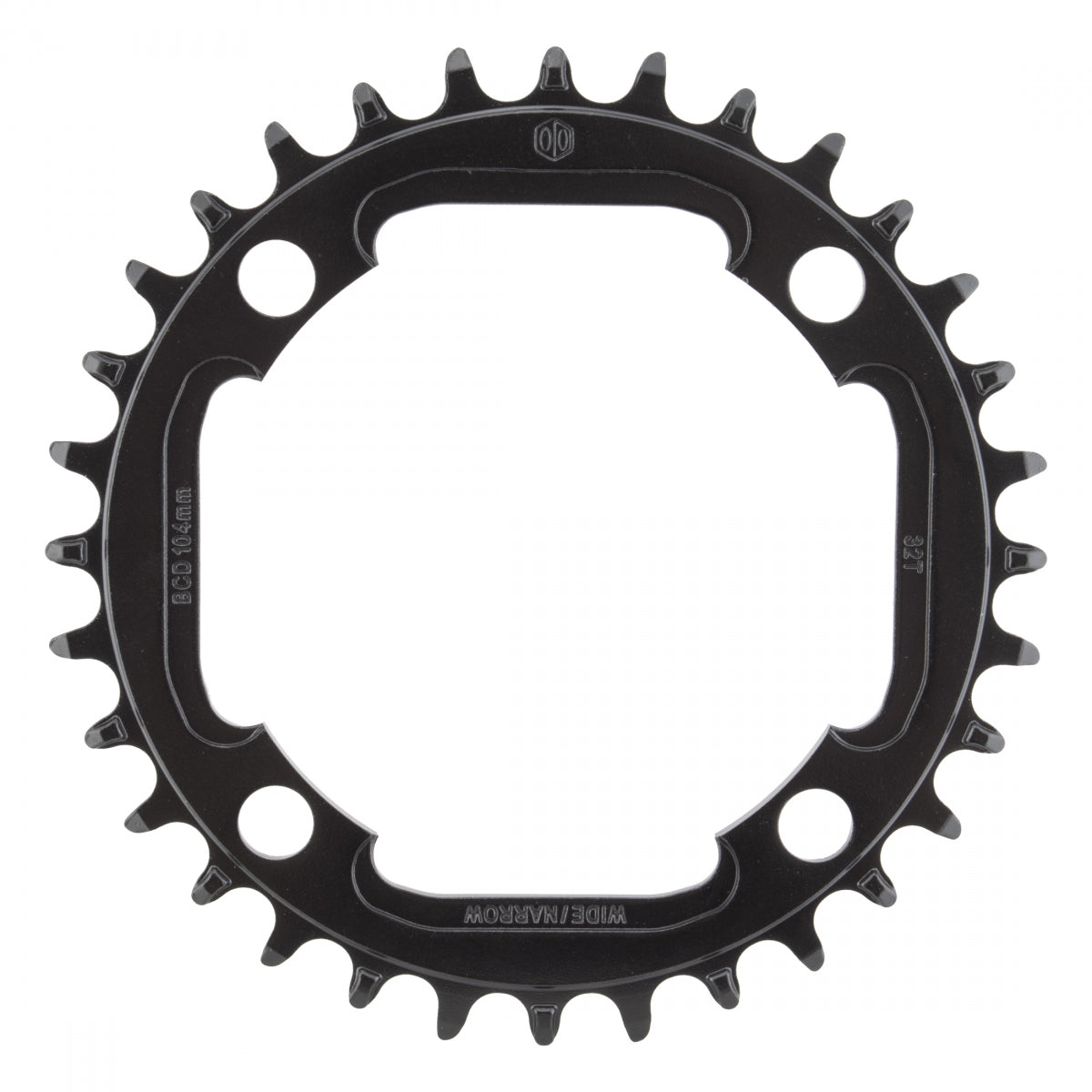 BOX COMPONENTS CHAINRING BOX FOUR MTB 104mm 32T 8s NW BK - BOX COMPONENTS