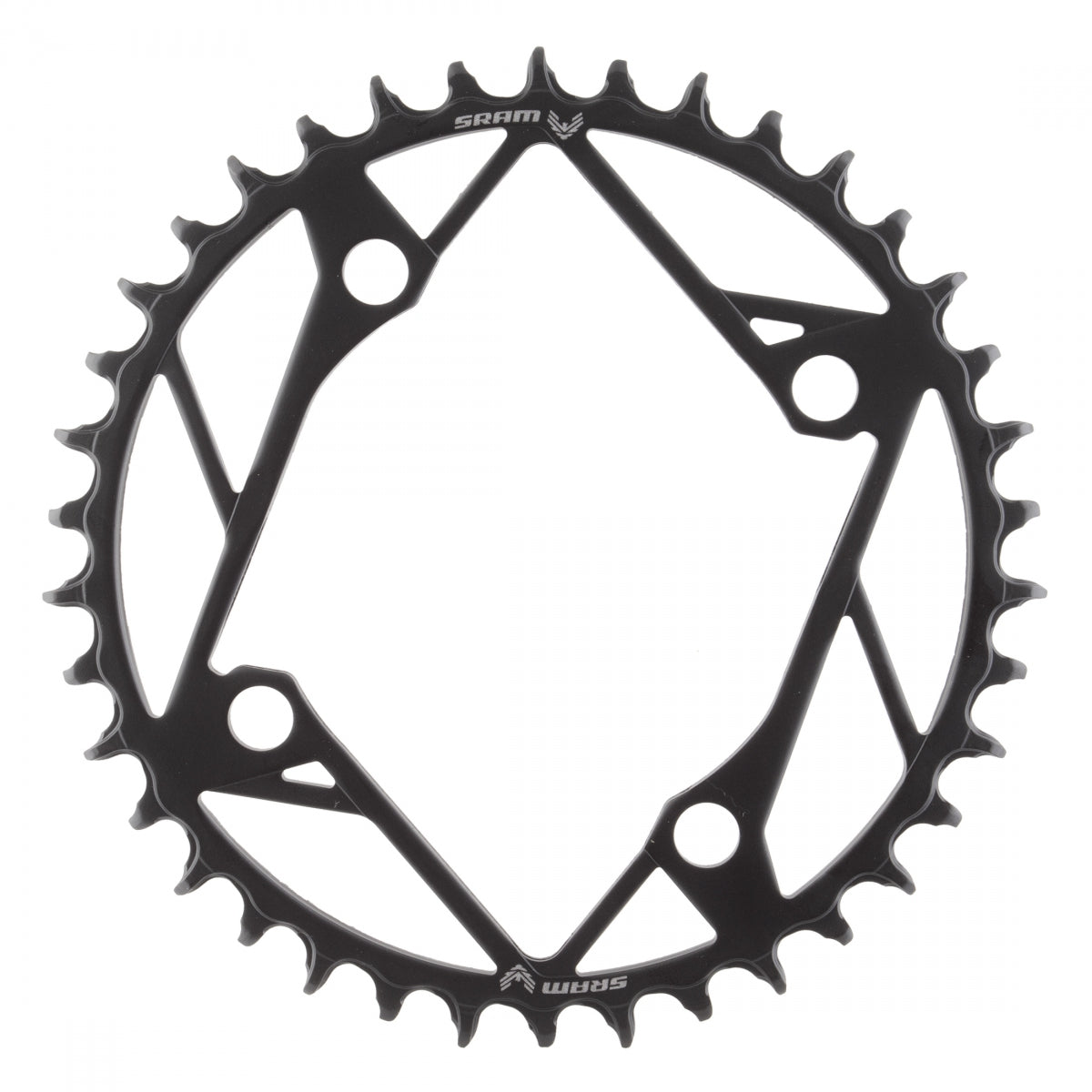 SRAM CHAINRING SRAM 38T 104mm STL BK 4B T-TYPE - SRAM