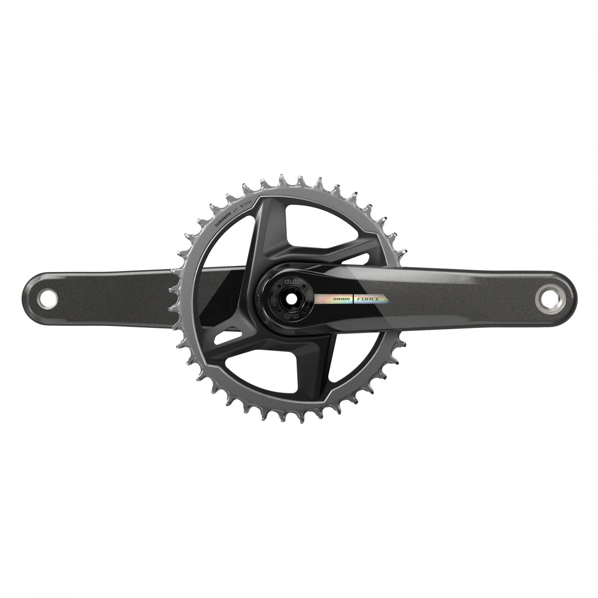 SRAM CRANKSET SRAM FORCE 1X D2 175x40 DM DUB NoBB IR-BK - SRAM