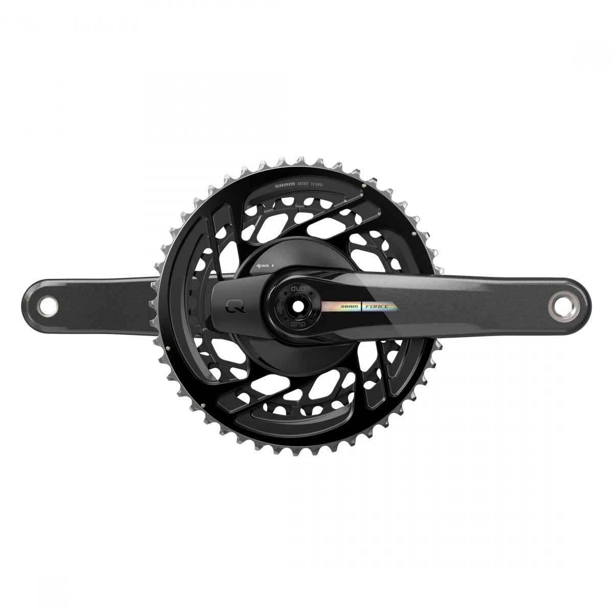 SRAM CRANKSET SRAM FORCE AXS D2 POWERMETER SPIDER 172x50/37 DM DUB NoBB BK - SRAM