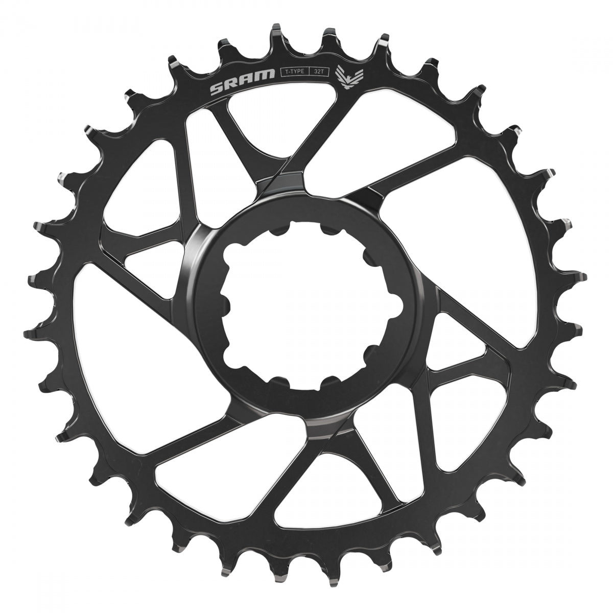 SRAM CHAINRING SRAM 32T DIRECT EAGLE 70 3mm BK T-TYPE w/3-BOLTS - SRAM