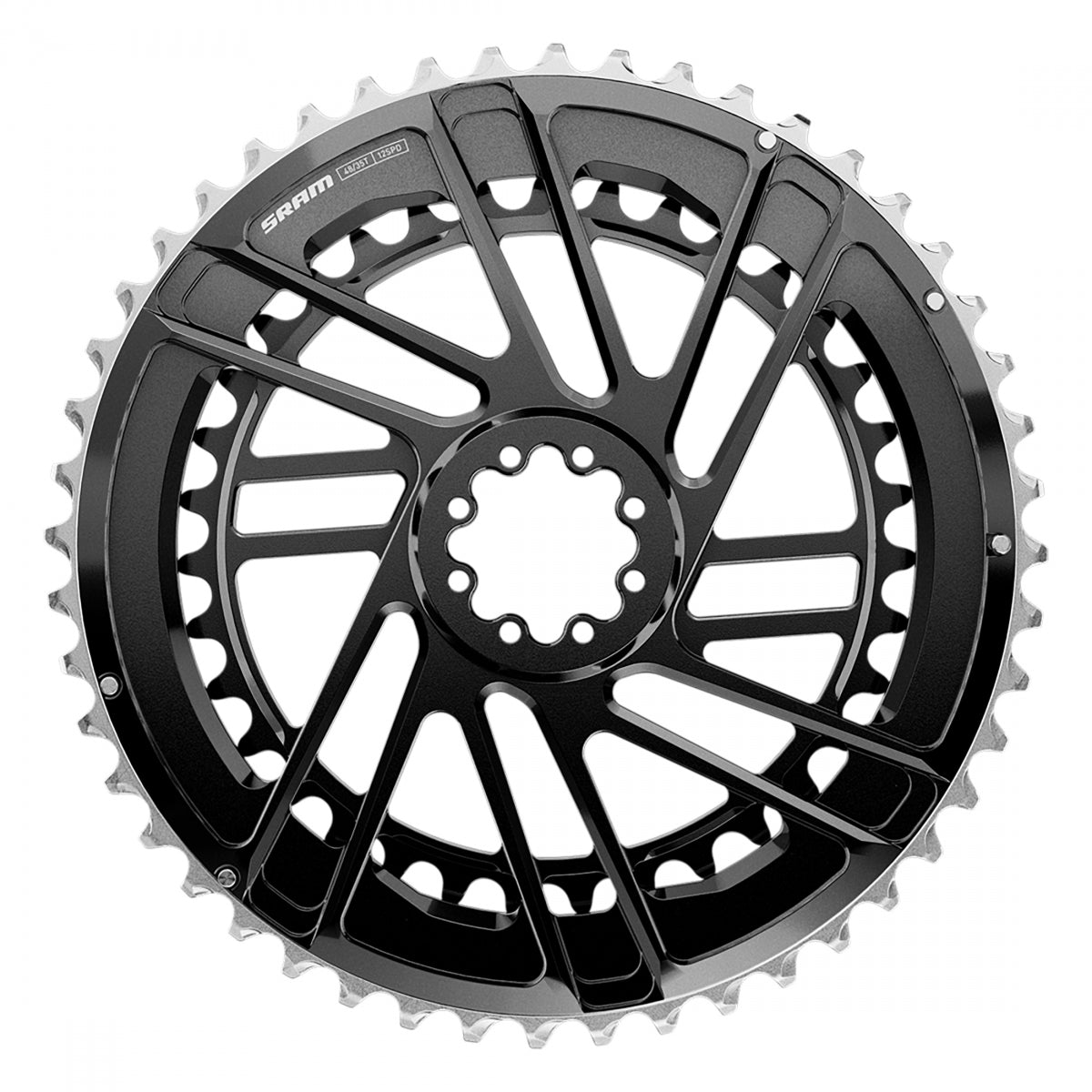 SRAM CHAINRING SRAM 46/33T DM FORCE E1 BK (P) - SRAM
