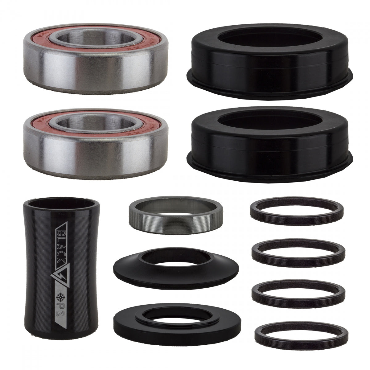 BLACK OPS BB SET BK-OPS MID/USA DUALIE 22mm SLD BK - BLACK OPS