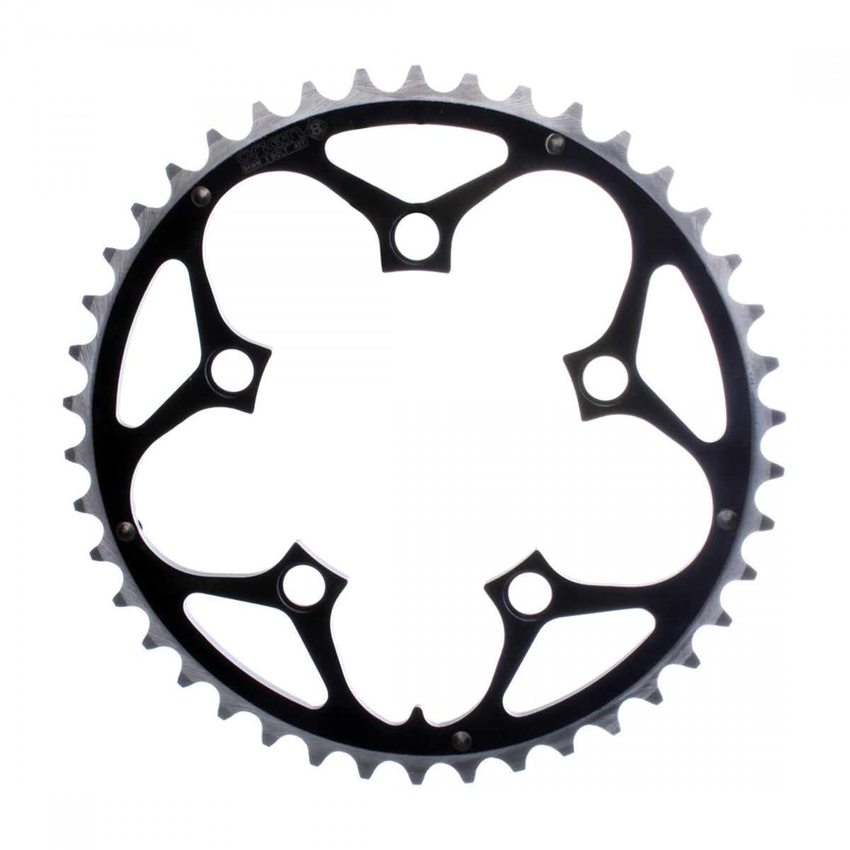 ORIGIN8 CHAINRING OR8 94mm 42T RAMPED BK/SL - ORIGIN8