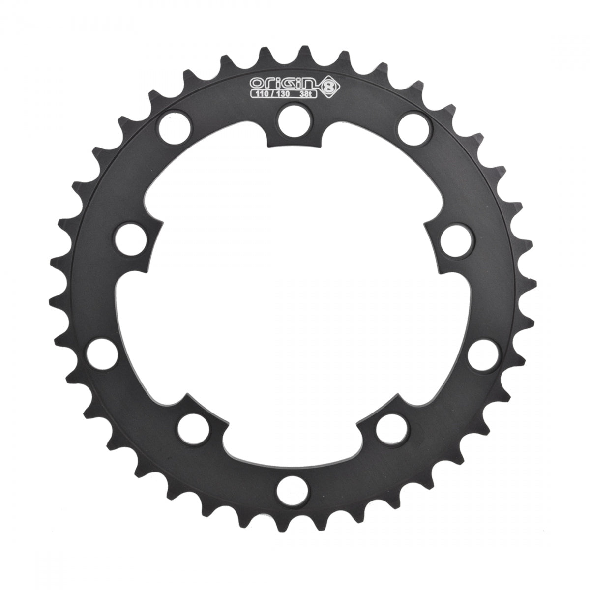 ORIGIN8 CHAINRING 10H OR8 38T 110/130 Black 3/32 - ORIGIN8