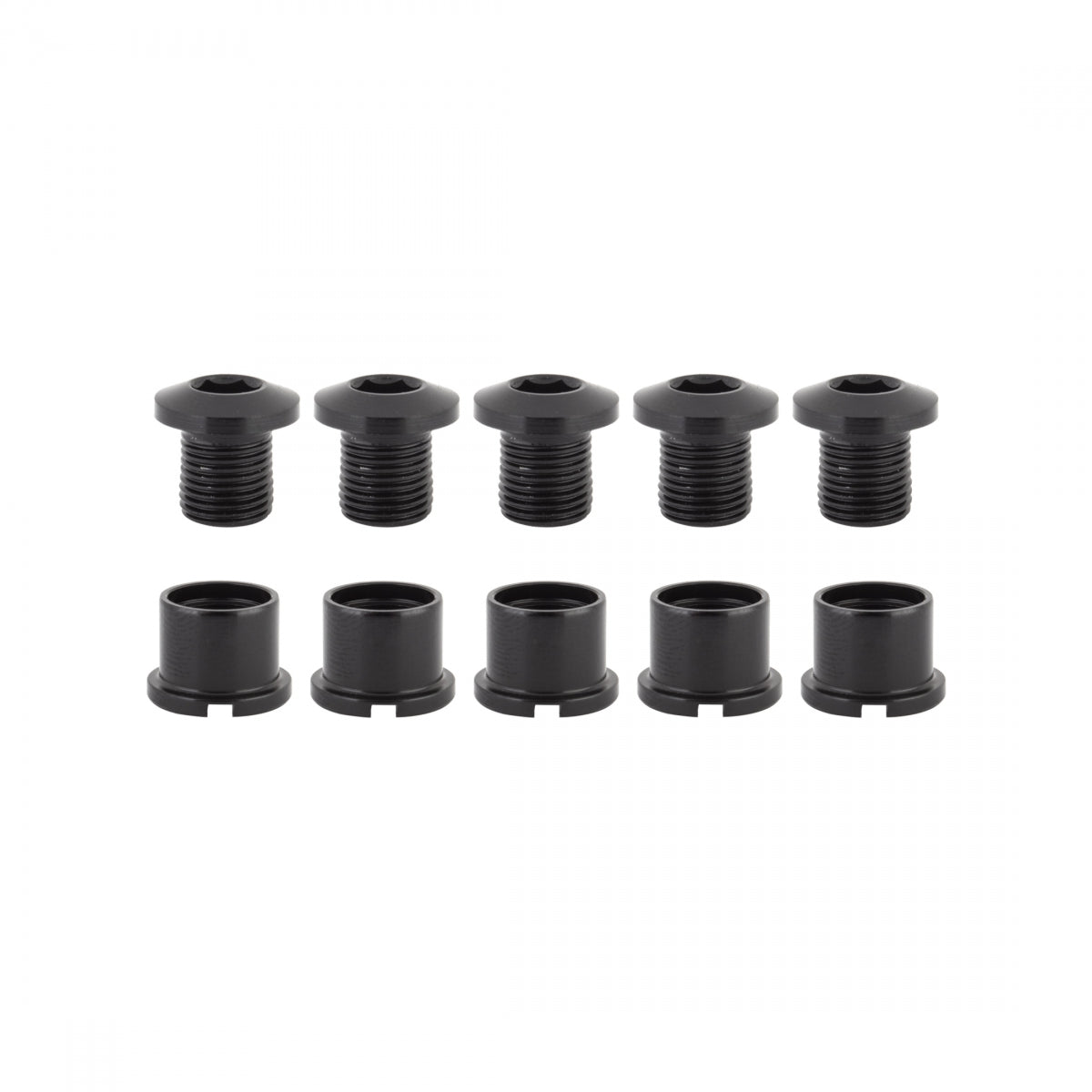 ORIGIN8 CHAINRING BOLT SET OR8 DBL ALY Black - ORIGIN8