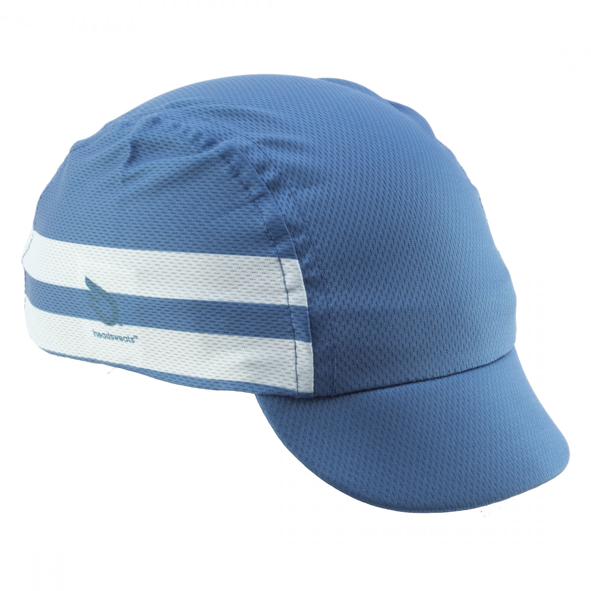 HEADSWEATS CLOTHING CAP H/S CYCLE CAP STRIPES SEAWAY BU - HEADSWEATS