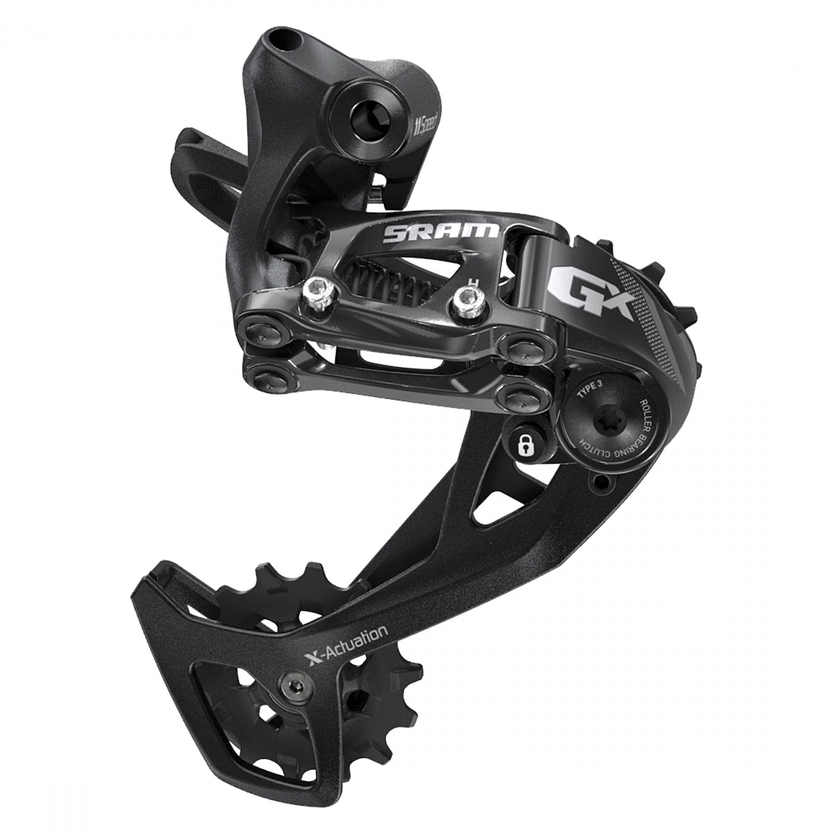 SRAM DER SRAM Rear GX 2X 11s MED Black - SRAM