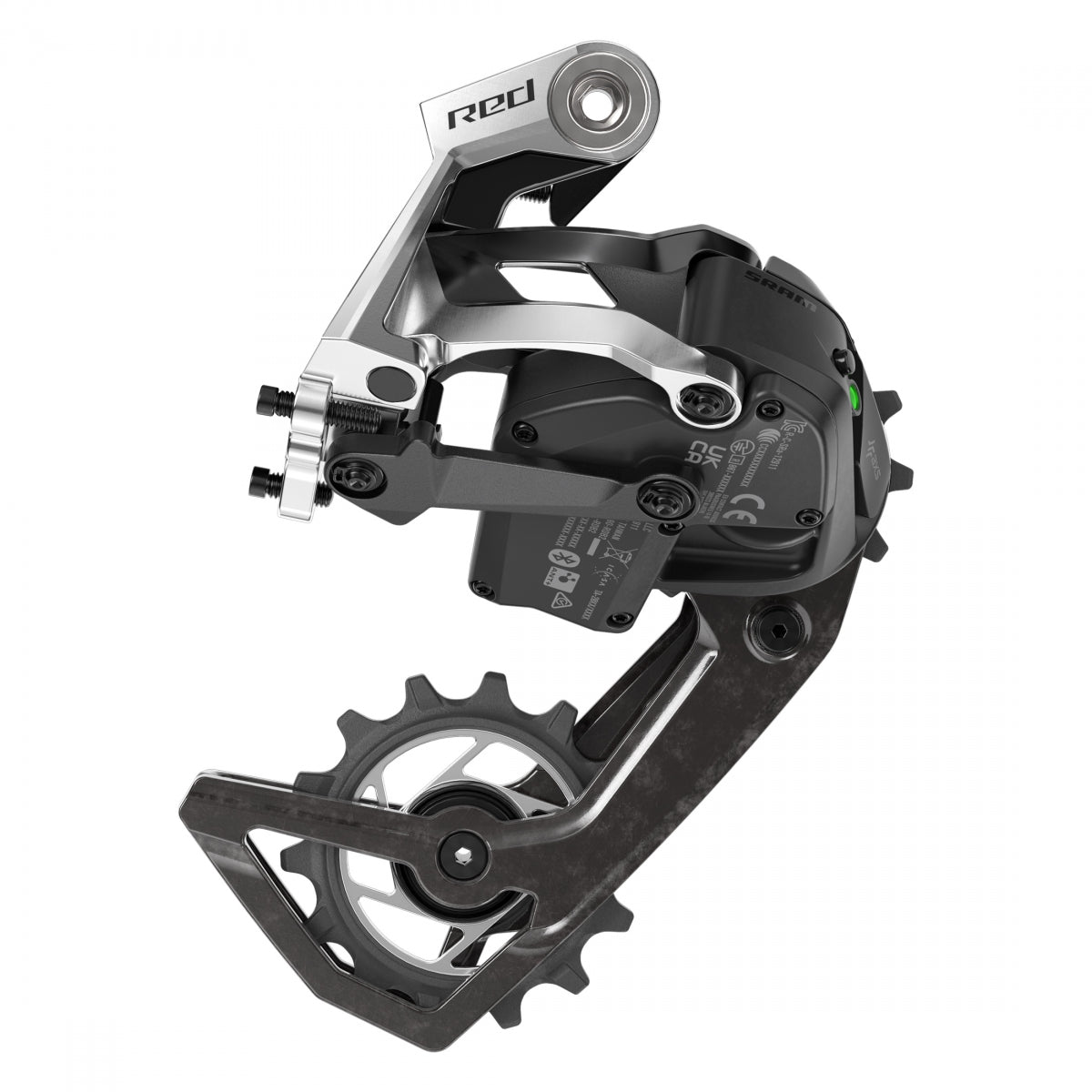 SRAM DER SRAM Rear RED AXS E1 12s 36T MAX MED CAGE BATTERY NOT INCLUDED SL/BK - SRAM
