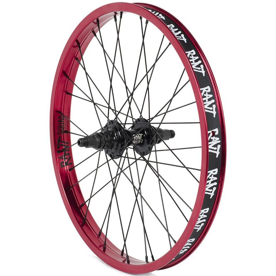 Rant Party On V2 Cassette Rear Wheel - RHD available at 5150bmx.com