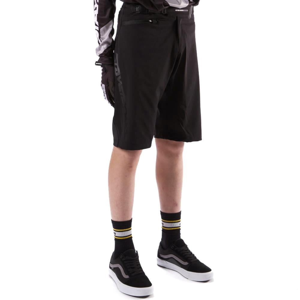 Stay Strong V2 Race Shorts - Black/Black available at 5150bmx.com
