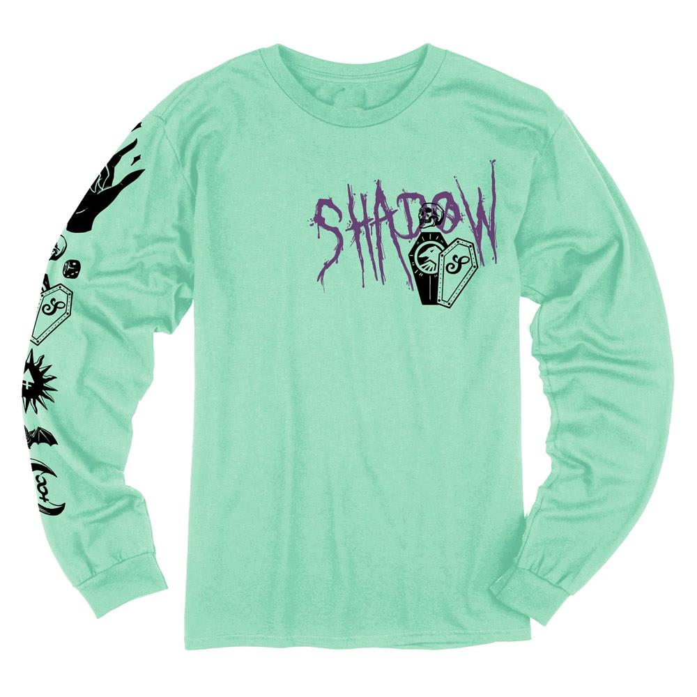 Shadow Invoke Long Sleeve Shirt - Mint available at 5150bmx.com