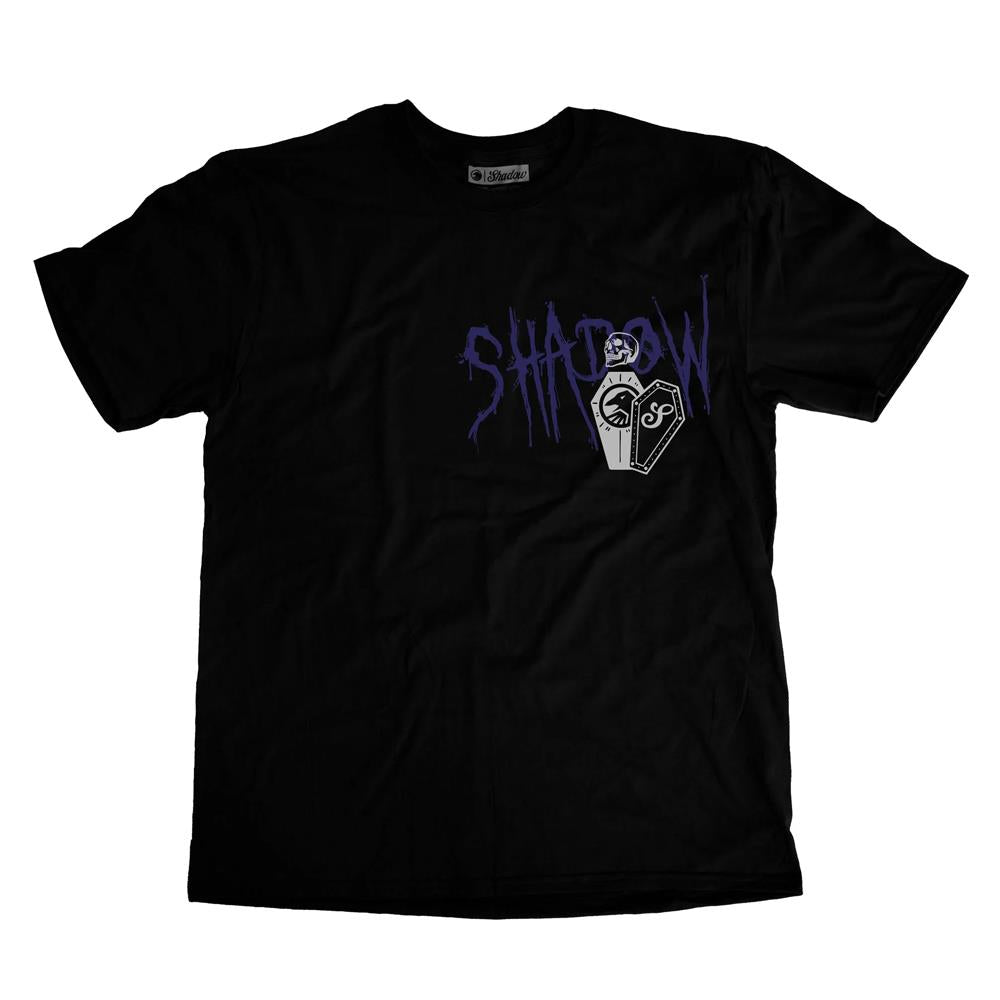 Shadow Invoke T-Shirt - Black available at 5150bmx.com