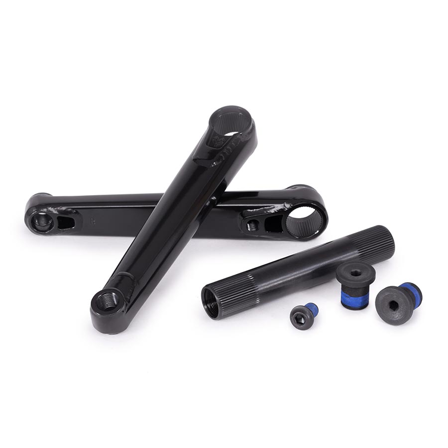 175mm, Black, BMX, Set
