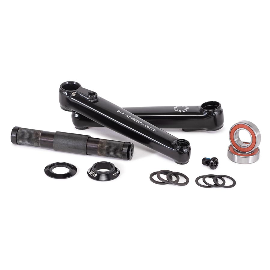 175mm, Black, BMX, Set