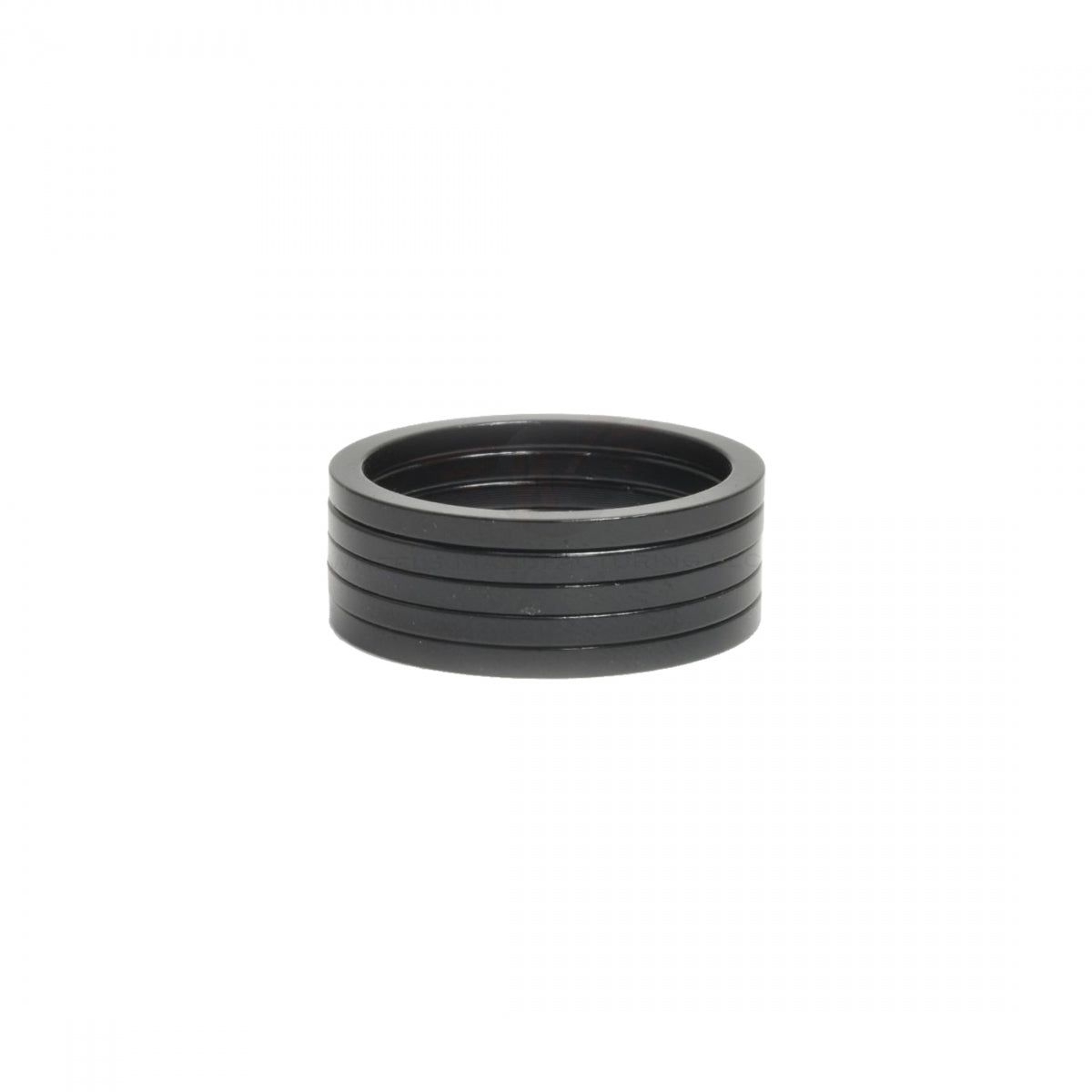 WHEELS MANUFACTURING HEAD PART WMFG SPACER ALY 2.5mmx1-1/8 BK BGof5 - WHEELS MANUFACTURING