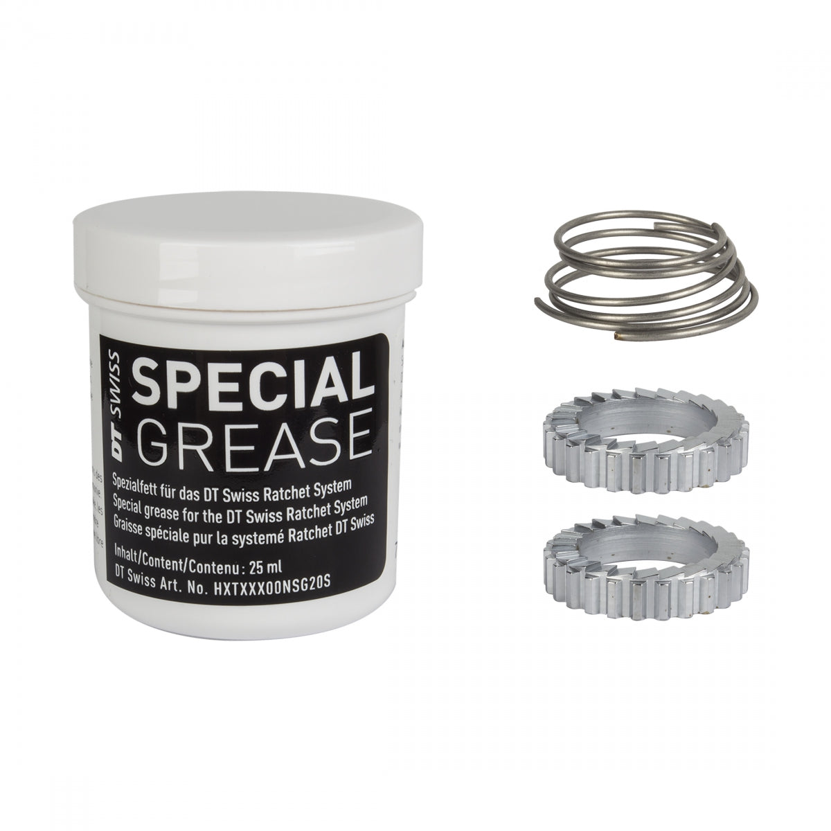 DT SWISS HUB CASS BODY DT SERVICE KIT STAR RATCHET 24 TEETH w/SPRINGS AND GREASE - DT SWISS