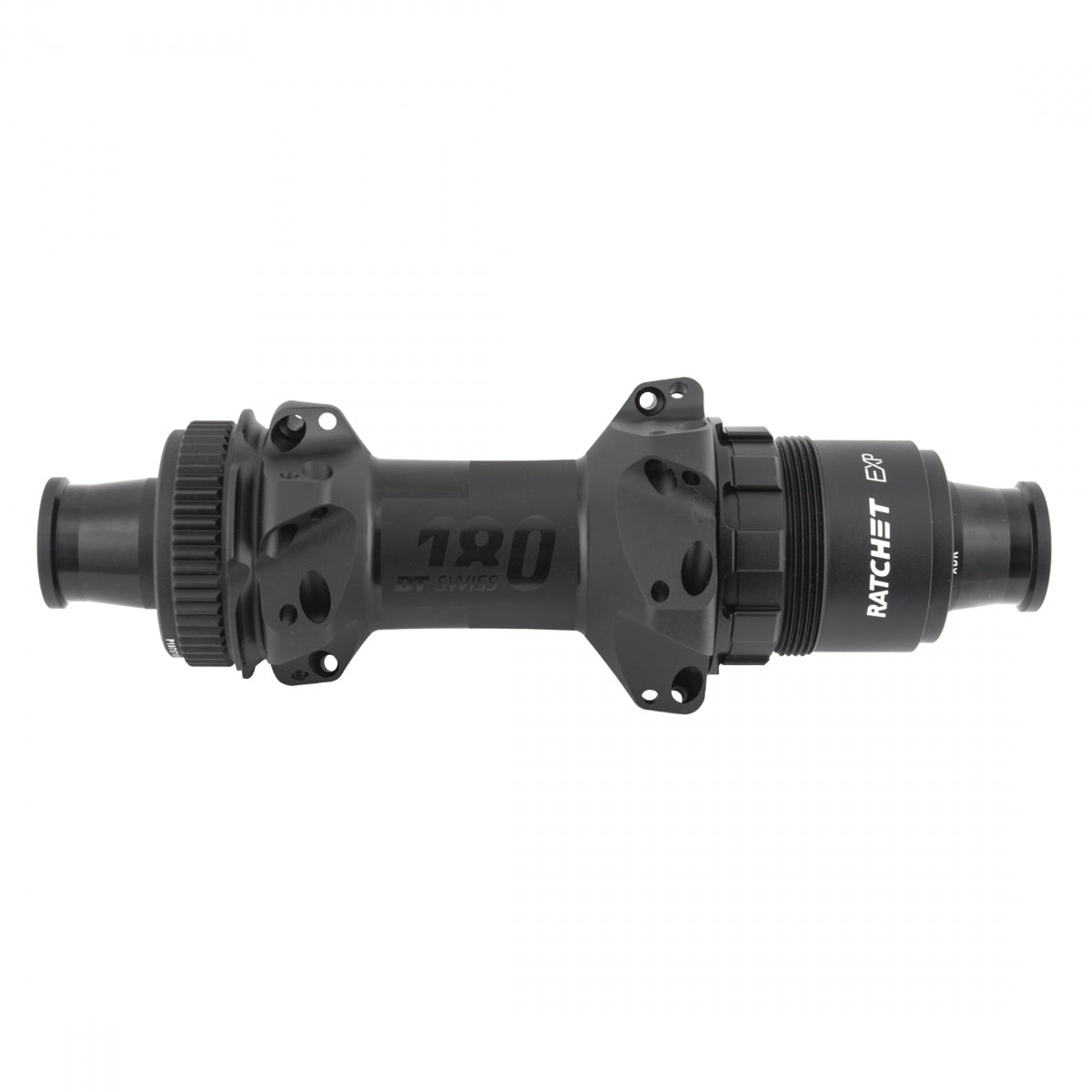 DT SWISS HUB Rear DT 180 STRAIGHT PULL RD 24x142x12mmTA CL 12s XDR RATCHET EXP BK (K) - DT SWISS