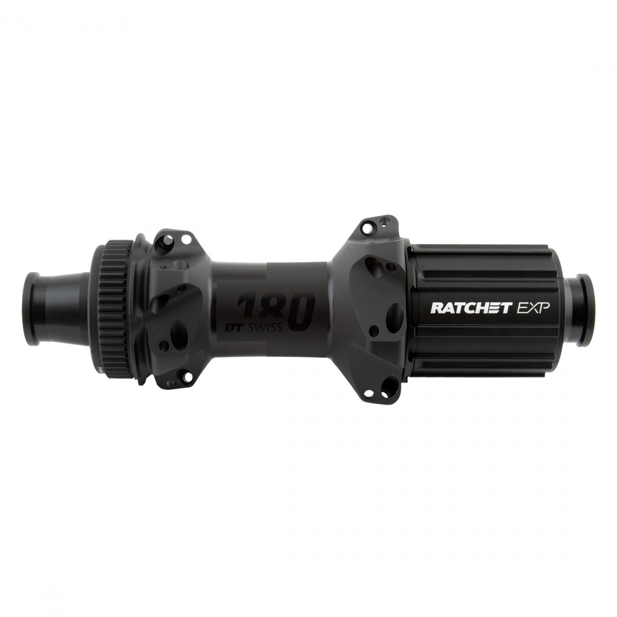 DT SWISS HUB Rear DT 180 STRAIGHT PULL RD 24x142x12mmTA CL 8-11sCAS RATCHET EXP BK (K) - DT SWISS