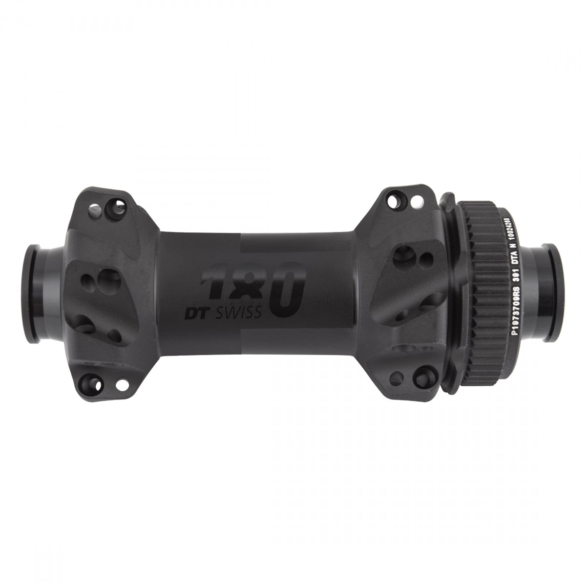 DT SWISS HUB Front DT 180 STRAIGHT PULL RD 28x100x12mmTA CL BK (K) EXP - DT SWISS