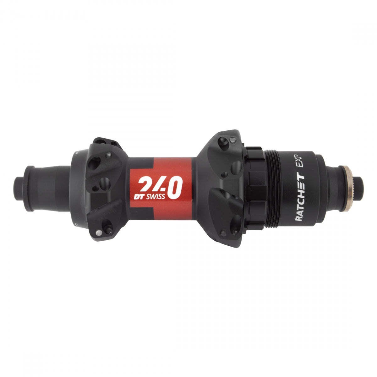 DT SWISS HUB Rear DT 240 STRAIGHT PULL RD 24x130x5mmQR XDR RATCHET EXP BK (L) - DT SWISS