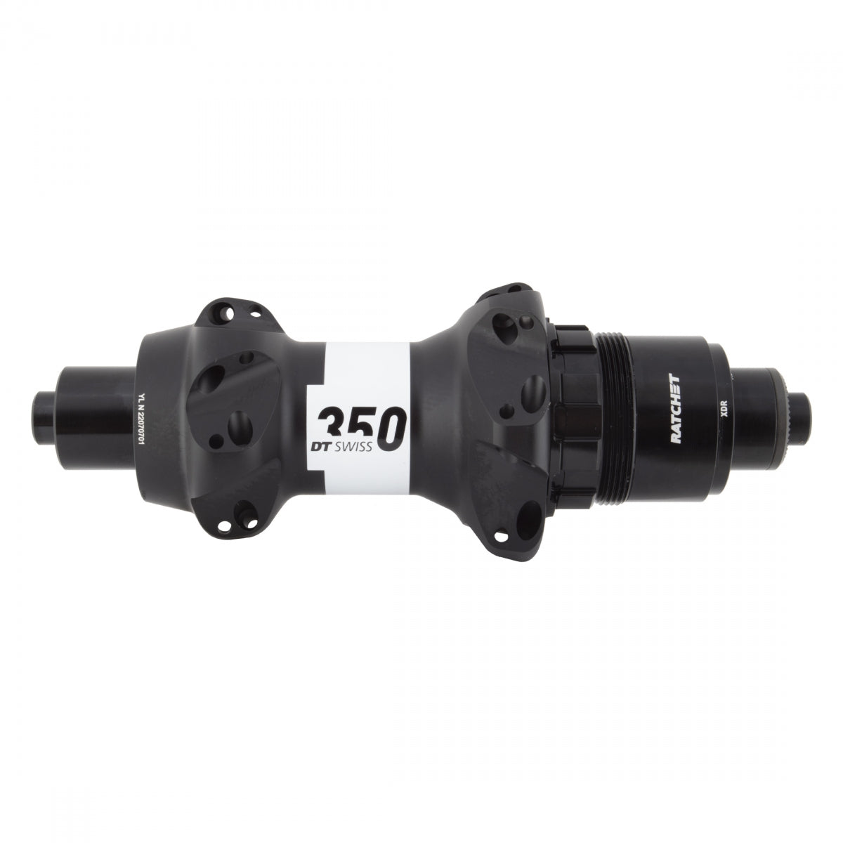 DT SWISS HUB Rear DT 350 RD STRAIGHT PULL 24x130x5QR XDR 36T RATCHET BK (N) - DT SWISS