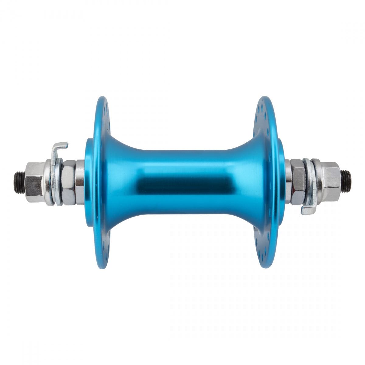 SE BIKES HUB Front SE BIKES BO 36x100x3/8 SEALED ANO-CYAN - SE BIKES