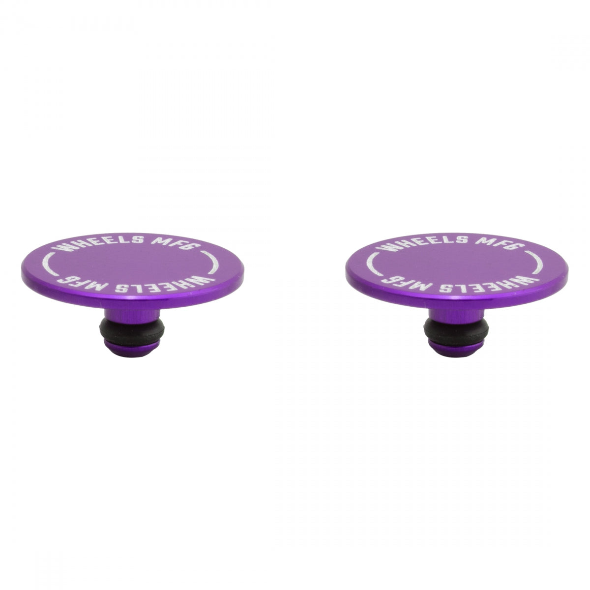 WHEELS MANUFACTURING HUB SKEWER WMFG THRU AXLE CAP SET PU - WHEELS MANUFACTURING