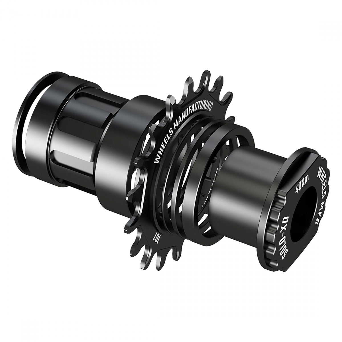 WHEELS MANUFACTURING HUB WMFG SINGLE SPD KIT SOLO-XD f/XD w/18T BK - WHEELS MANUFACTURING