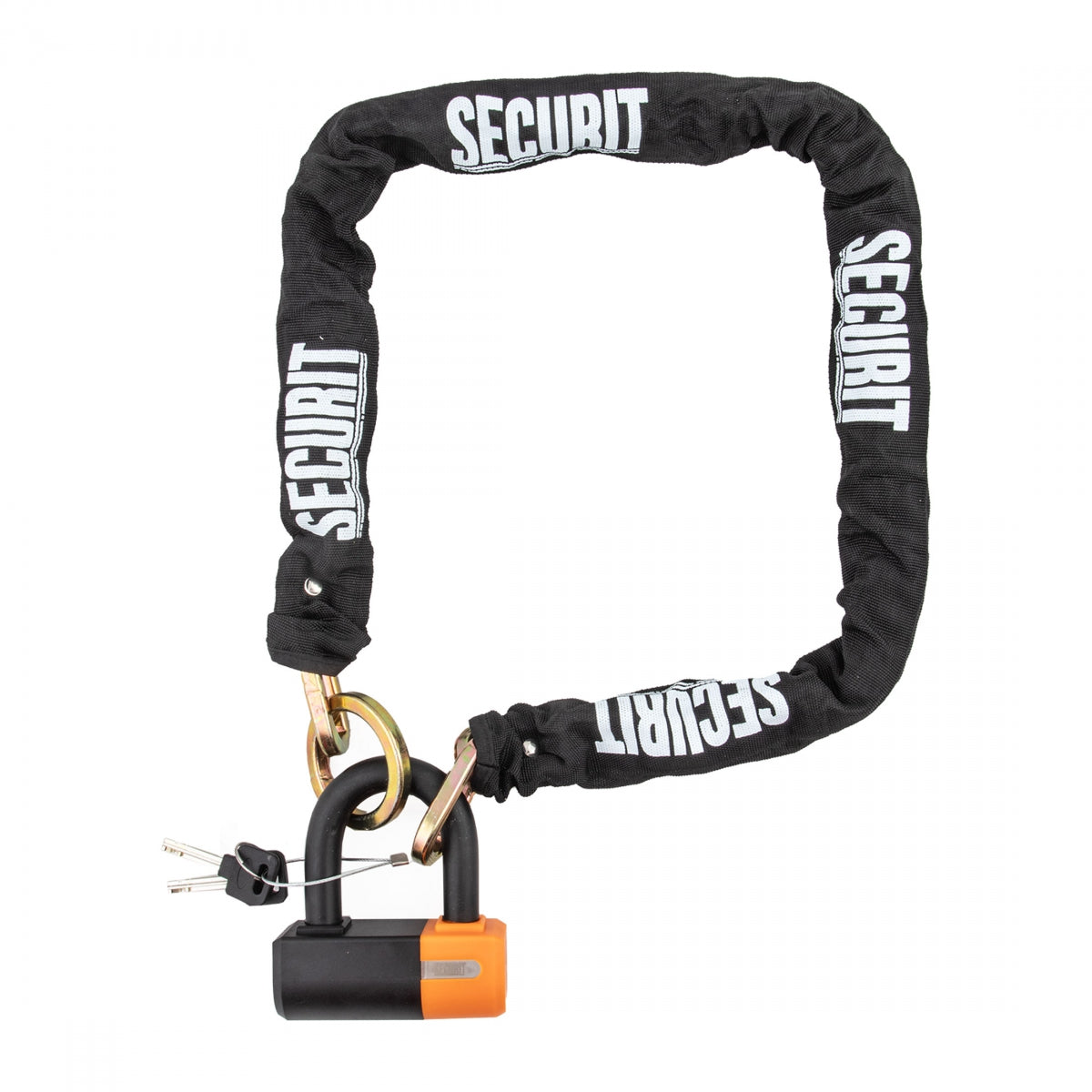 SECURIT LOCK SECURIT CHAIN SINCH EBIKE LOOP KEY10mmx4Front HD w/MINI U-LOCK - SECURIT