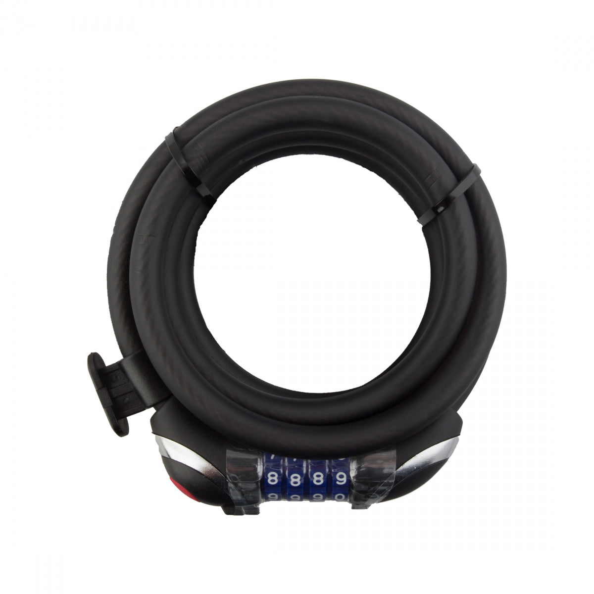SUNLITE LOCK SUNLT CBL 12mmx6f COM LIGHTSHLD BKwLED - SUNLITE