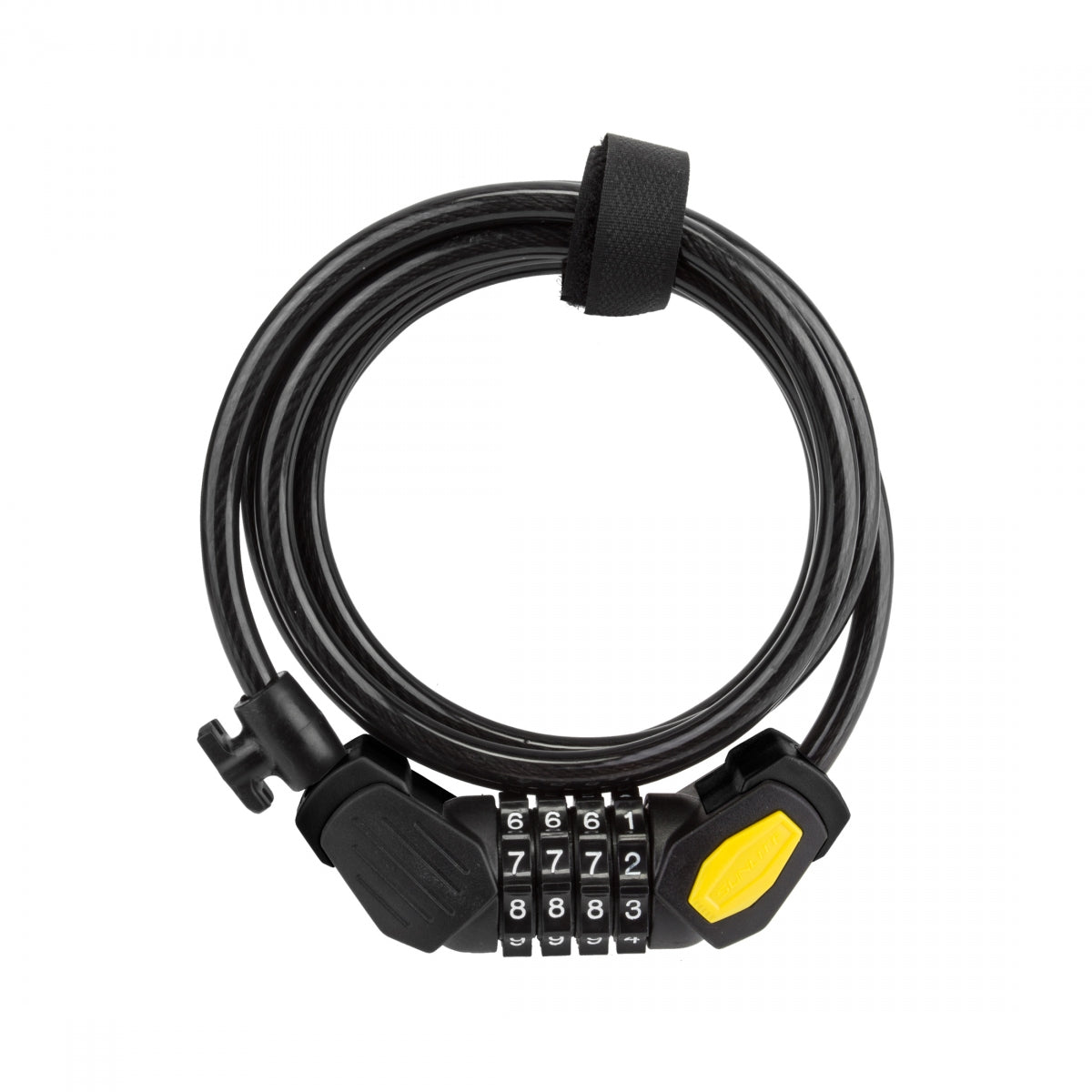 SUNLITE LOCK SUNLT DFNDR D3 CBL 8mmx6f COM COIL BK w/BRKT - SUNLITE