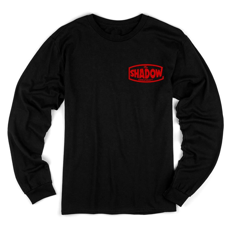 Shadow Sector Long Sleeve T-Shirt - Black available at 5150bmx.com