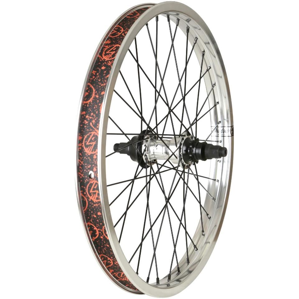Shadow Symbol Rear Cassette Wheel - RHD available at 5150bmx.com