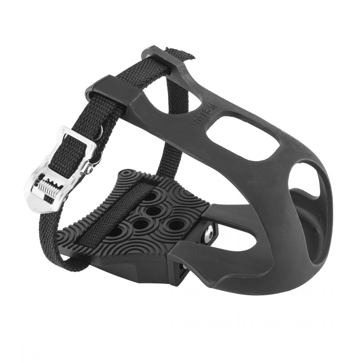 EXUSTAR PEDAL CLIPLESS ADAPTER EXUSTAR w/TOE CLIPS & STRAPS CLEATS SOLD SEPERATLY - EXUSTAR