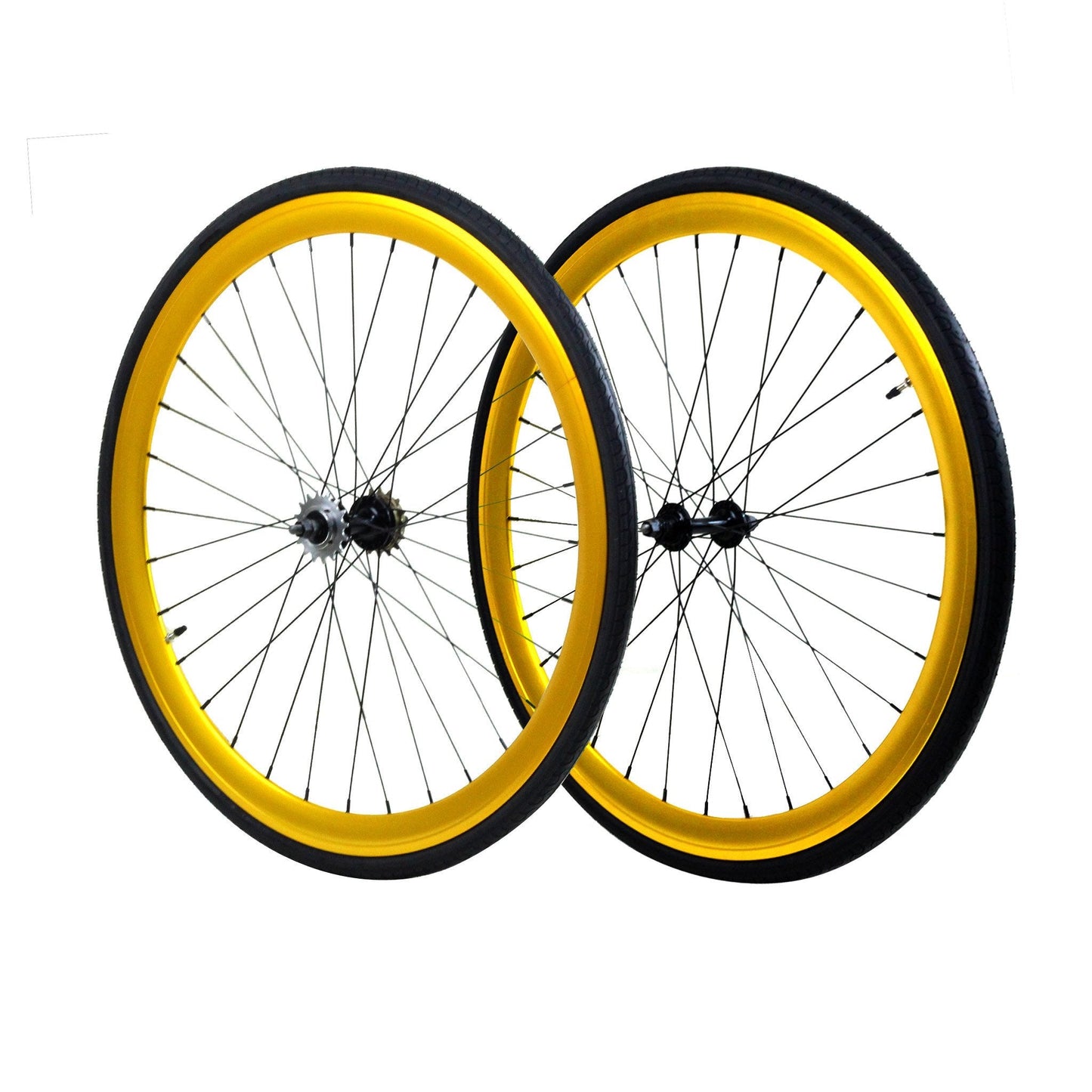 700 Wheelset - Anodized Gold available at 5150bmx.com