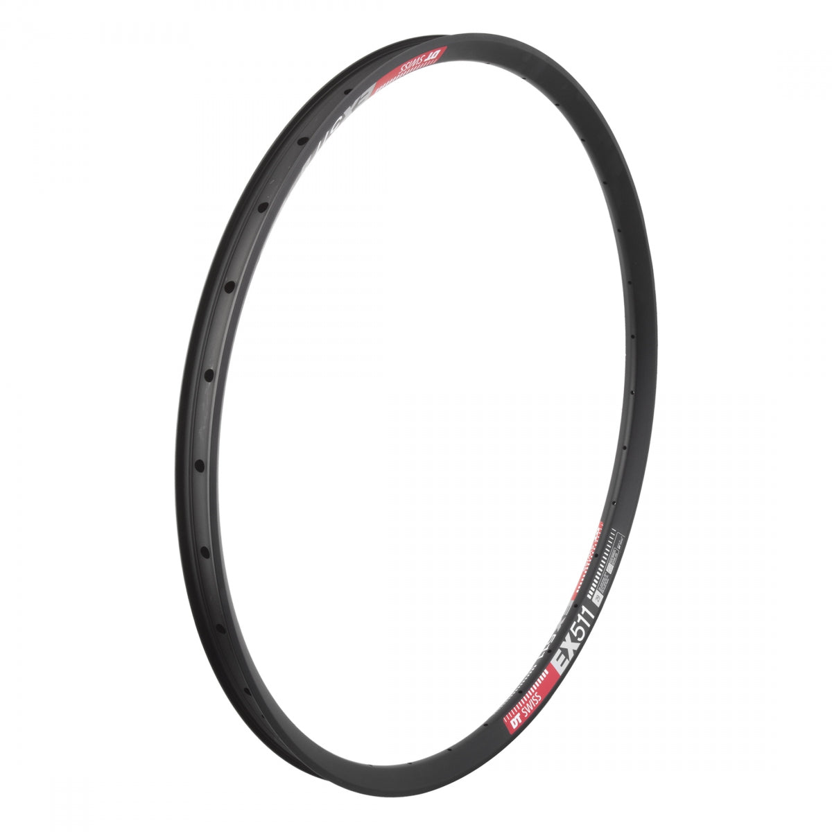 DT SWISS RIM DT 29 622x30 EX511 32 BK/DISC PV WELD TBLS w/NIPPLES & WASHERS - DT SWISS