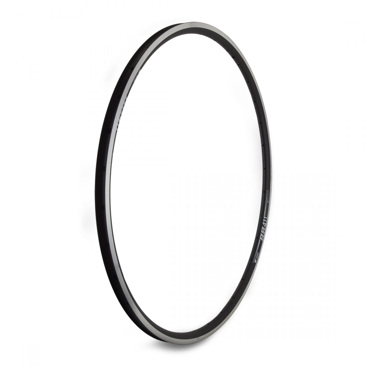 DT SWISS RIM DT 700C 622x18 Rear411 32 BK/MSW PV WELD TBLS w/NIPPLES & WASHERS - DT SWISS