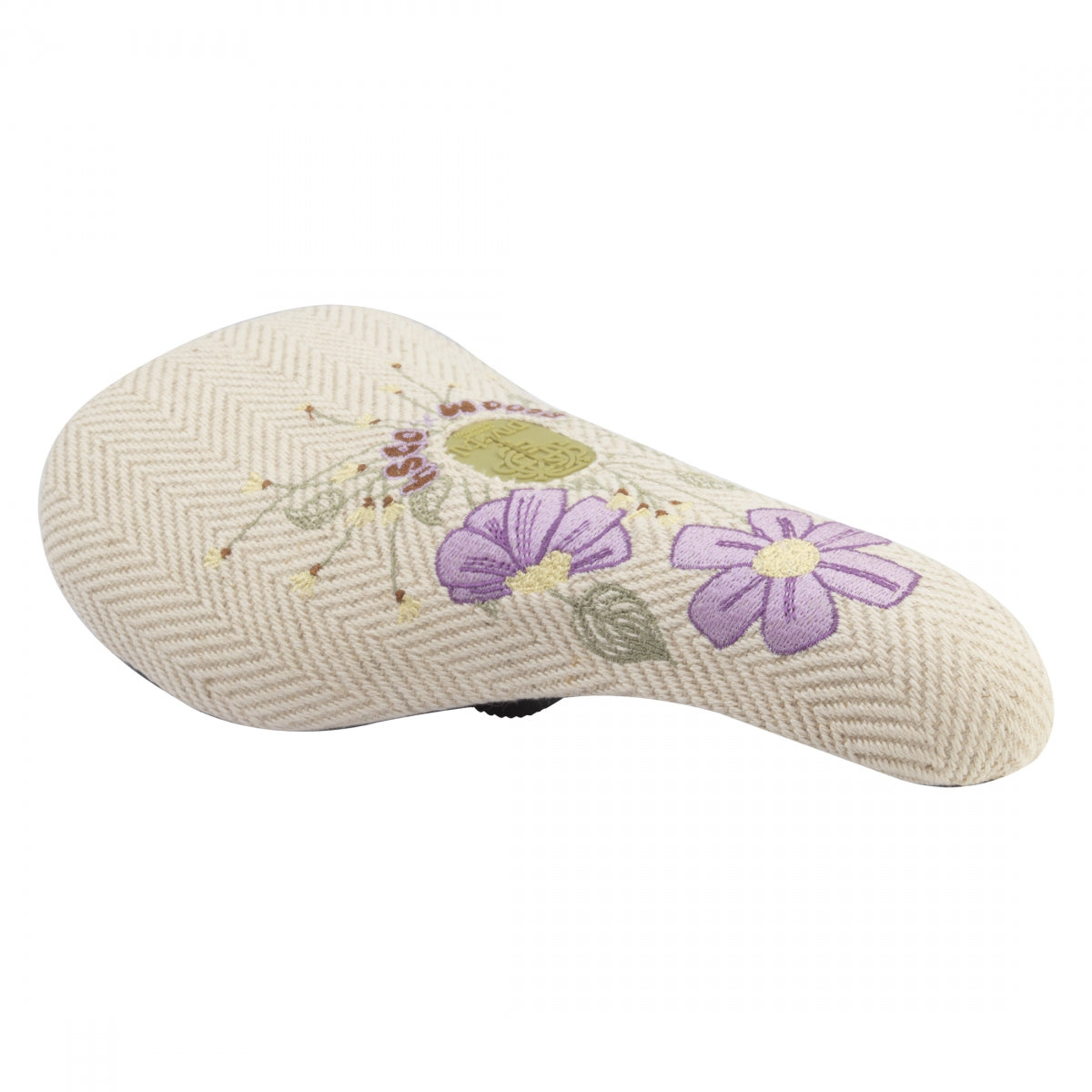 ODYSSEY SADDLE ODY MX PIVOTAL BLOOM BMX V2 SLIMCREAM CORDUROY w/FLOWERS - ODYSSEY