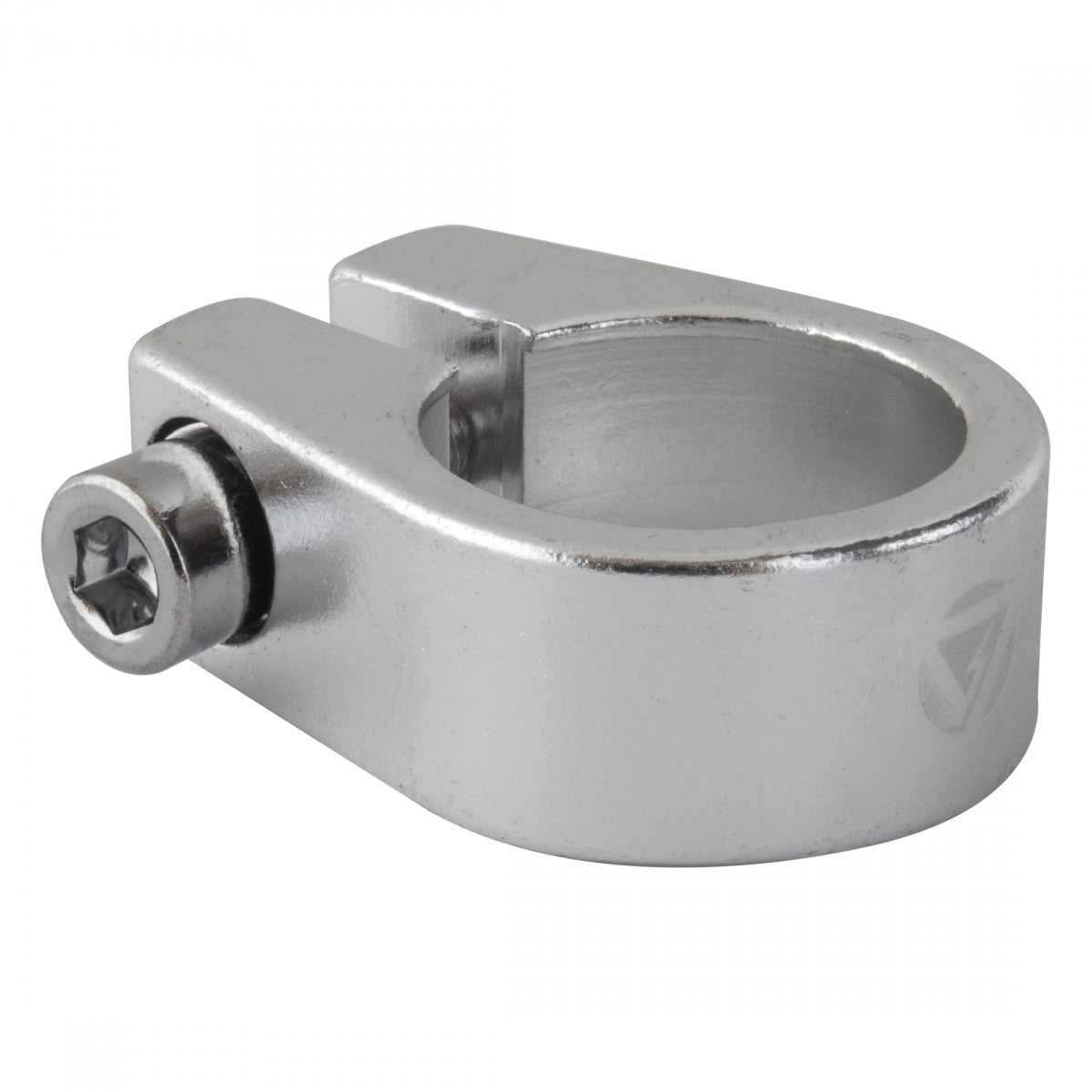 BLACK OPS SEATPOST CLAMP BK-OPS 1in ALLOY-SILVER - BLACK OPS