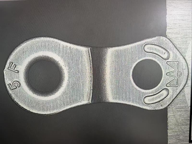 5150bmx "Non-Stop" Half-Link Chain (Chrome)