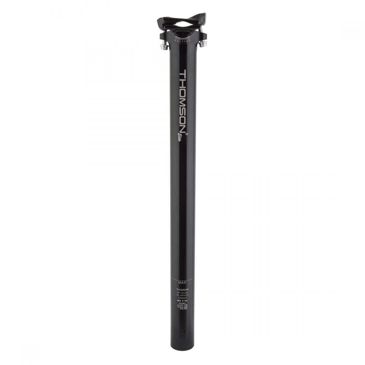 THOMSON SEATPOST THOM 31.6 410mm-BK - THOMSON