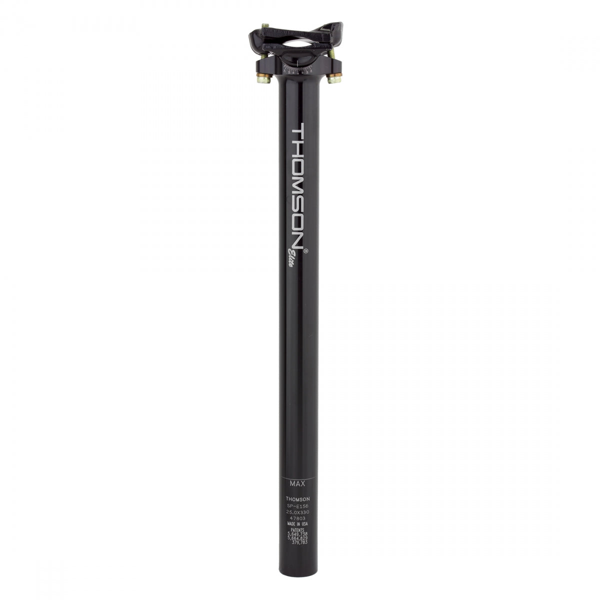 THOMSON SEATPOST THOM 25.0 330mm-BK - THOMSON