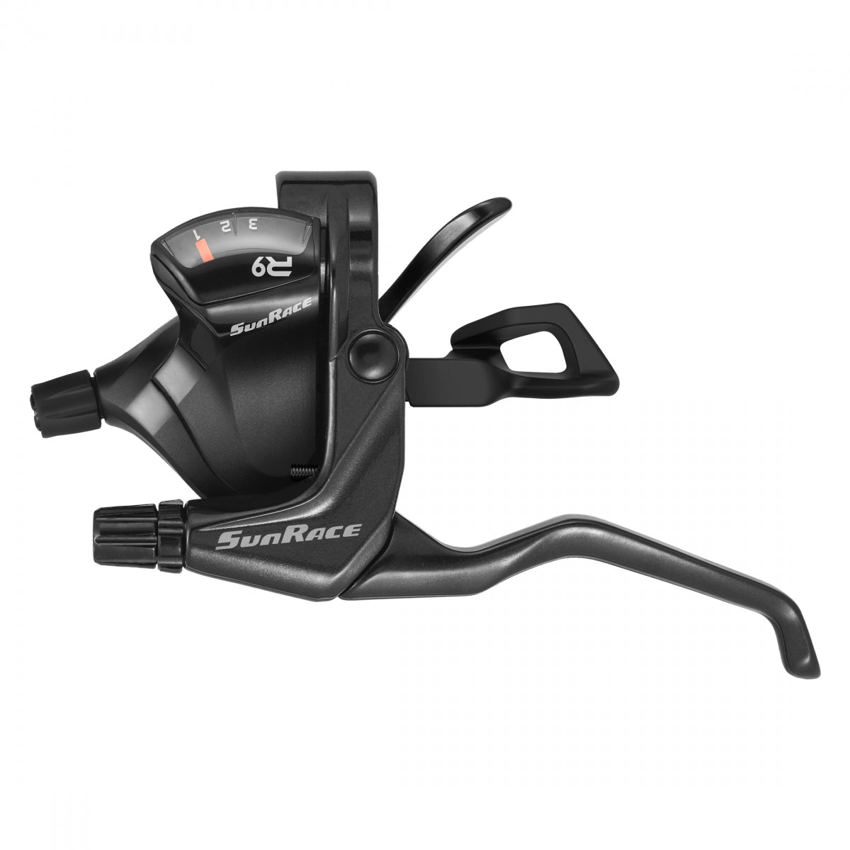 SUNRACE SHIFrontER SUNRACE HB STF933 FLAT BAR TRIGGER/BRAKE 3s LH V BK - SUNRACE