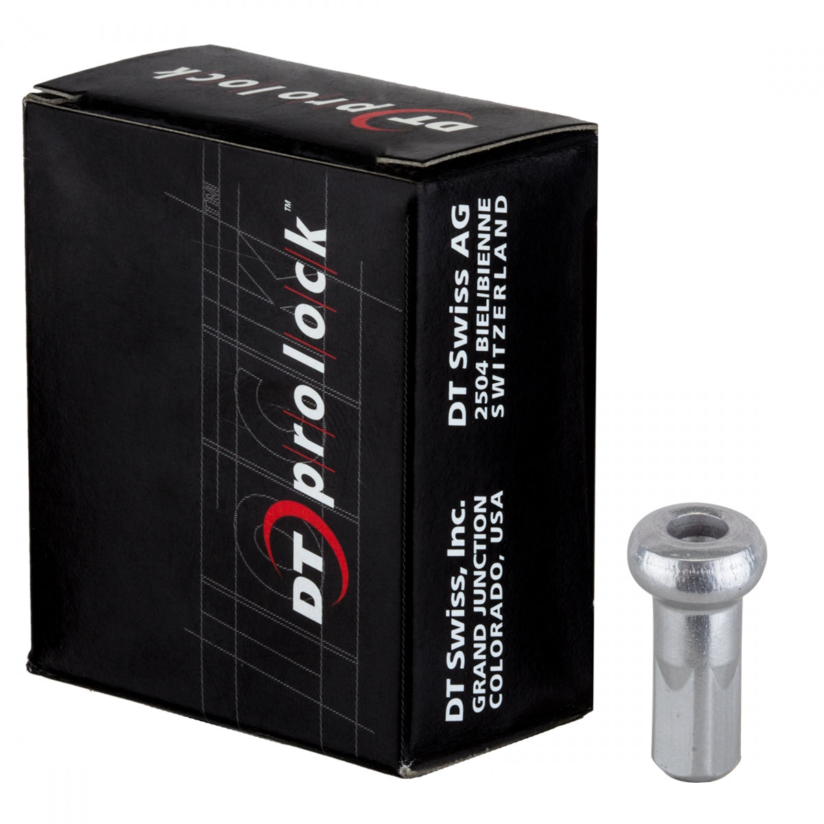 DT SWISS SPOKE NIPPLE DT ALY 2.0x12mm PROLOCK/HIDDEN SL BXof100 - DT SWISS